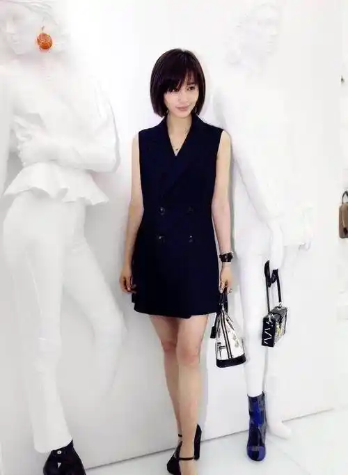 155的王子文愣是穿成了180,这逆天大长腿刘雯都自叹不如啊_上衣_个子