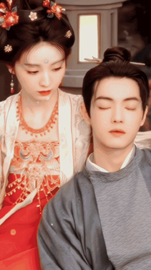 子夜归情人节花絮好甜##许凯田曦薇对视拉丝