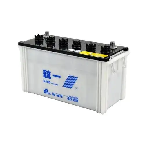 优质供应 统一蓄电池n100 gs免维护电瓶 12v100ah 船舶发电机配套电瓶