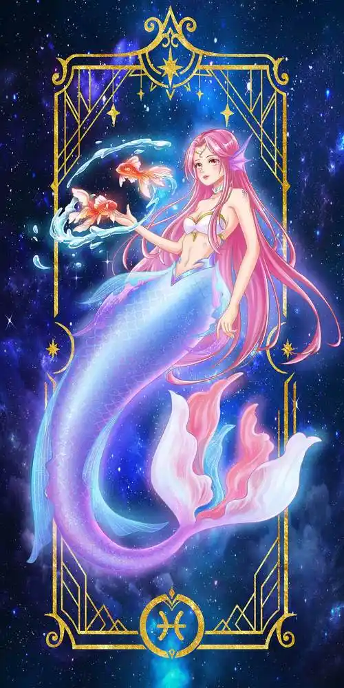12星座宫女神插画