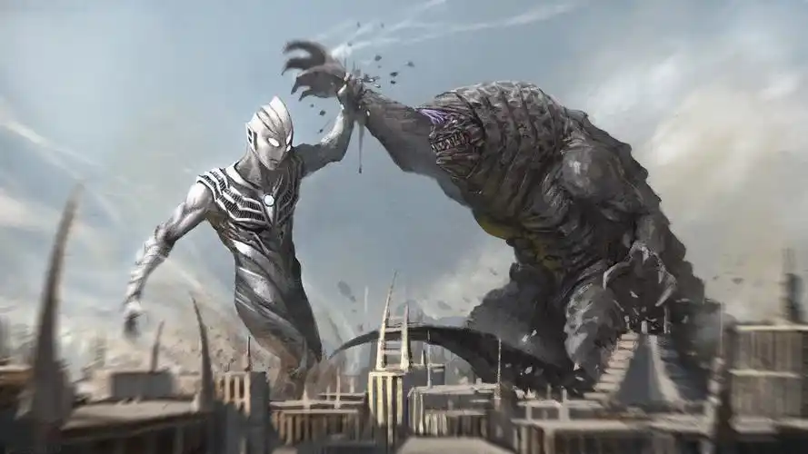 迪迦奥特曼奥特曼怪兽唯美日漫科幻打怪兽迪迦原创迪迦奥特曼4k壁纸