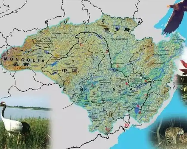 沙漠为界,分为漠北和和漠南,其地域北到贝加尔湖一带,南到鄂尔多斯,西