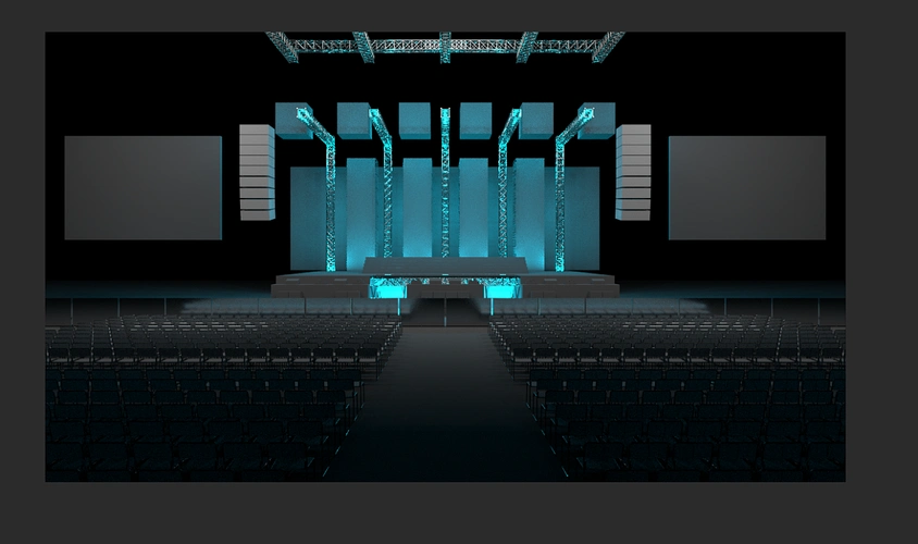 可以以假乱真的虚拟演唱会案例|空间|舞台美术|蔡蔡菜菜菜菜菜菜