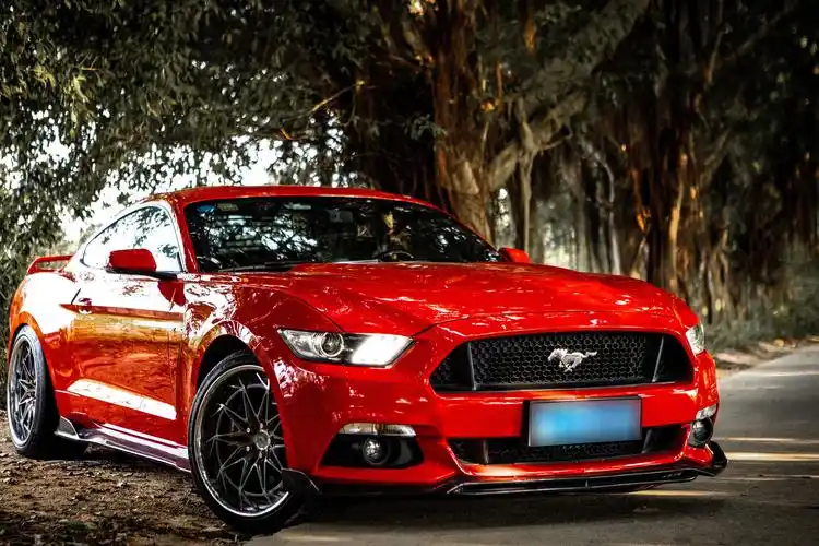 红色野马mustang也玩起了高端抛边mmx轮毂_搜狐汽车_搜狐网