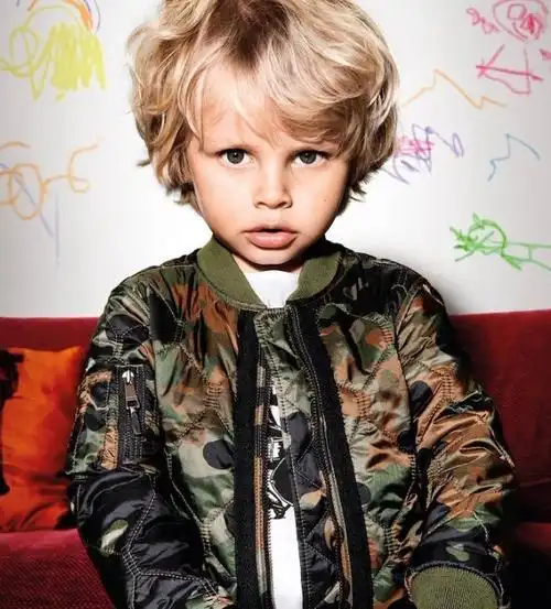 7-10岁儿童发型 小男孩帅气短发推荐_儿童发型 - 美发站