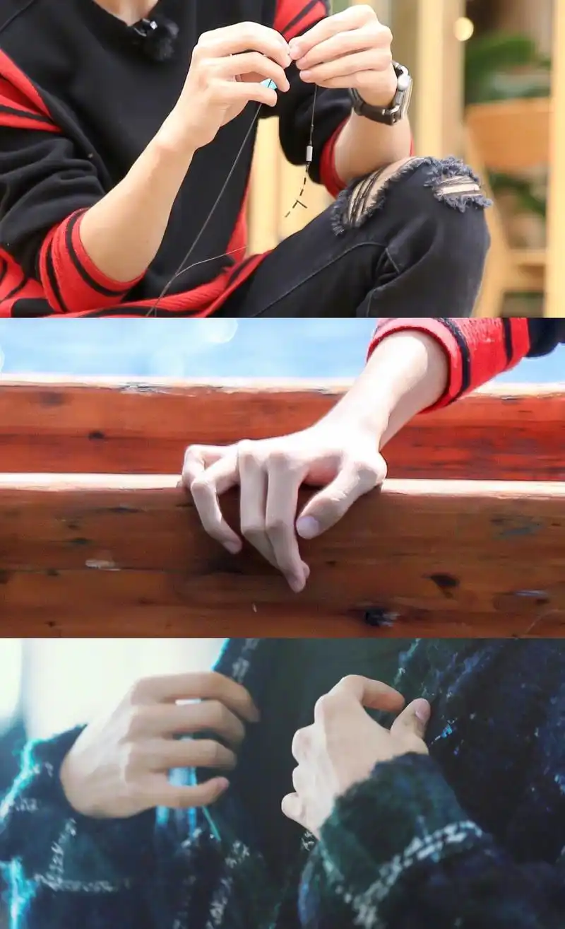 易烊千玺的手也太好看了吧,手控党的福利啊!