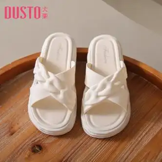 鞋靴>时尚女鞋>女士拖鞋>女士一字拖/十字拖>大东(dusto)>大东(dusto)