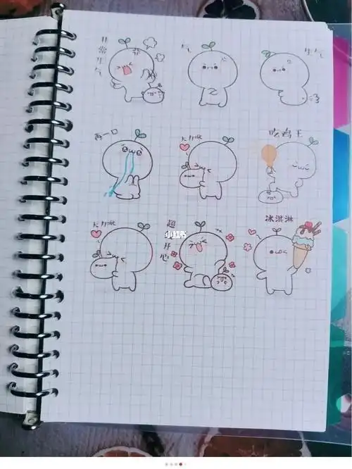 又萌又可爱的简笔画又萌又可爱的简笔画团子