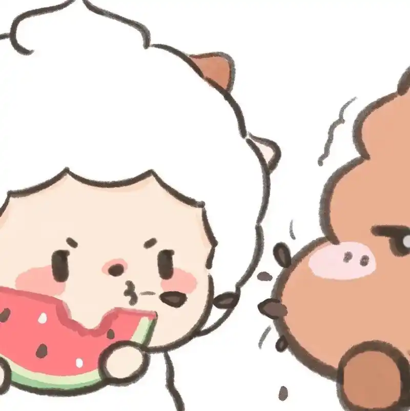 懒羊羊#可爱情头 #情头 - 抖音