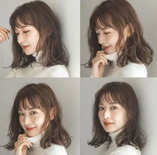 日系发型  #上海美发店  #今日发型  #中发烫发  #女生烫发发型