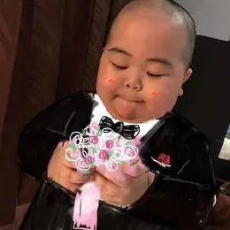 tatan表情包可爱图片 萌娃印尼小胖子表情包高清无字.jpg