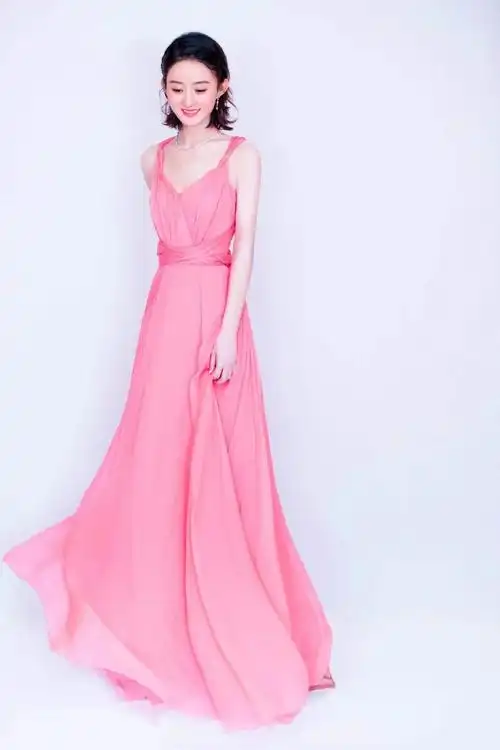 粉衣赵丽颖小仙女