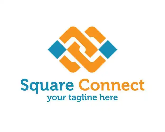 由扭曲的线条形成的字母标志-字体样式-用于应用程序或企业标识的矢量