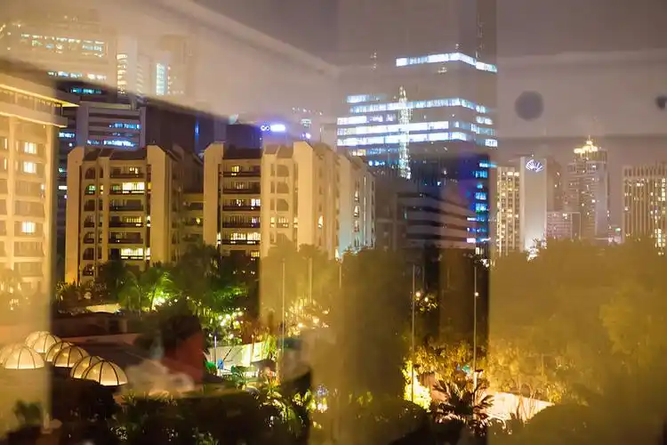 夜景,大城市,户外,窗户_高清图片_全景视觉