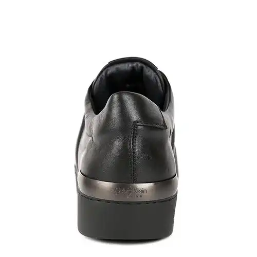 calvin klein collection/calvin klein collection黑色牛皮革系带