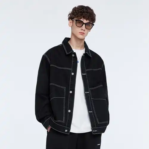 lilbetter夹克韩版潮流男装帅气上衣2020新款秋季夹克