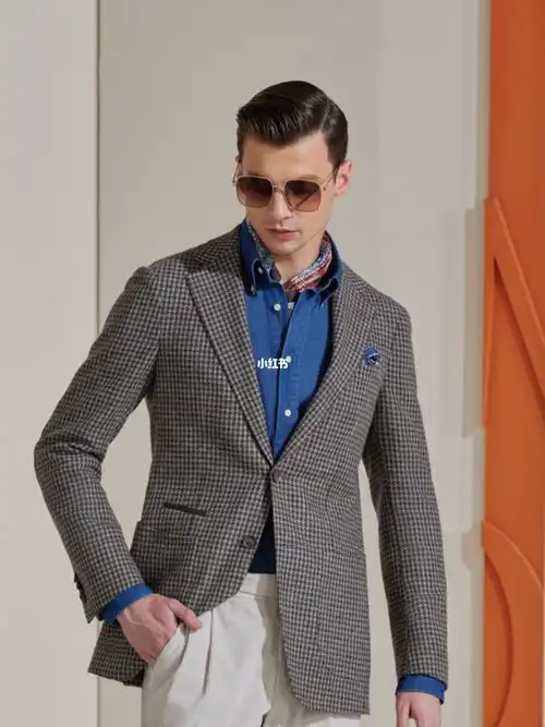 教科书级别的休闲时尚西服穿搭