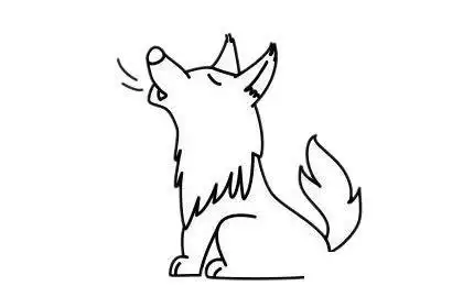 狼的图片简笔画狼简笔画图片大全大图2022已更新今日资讯