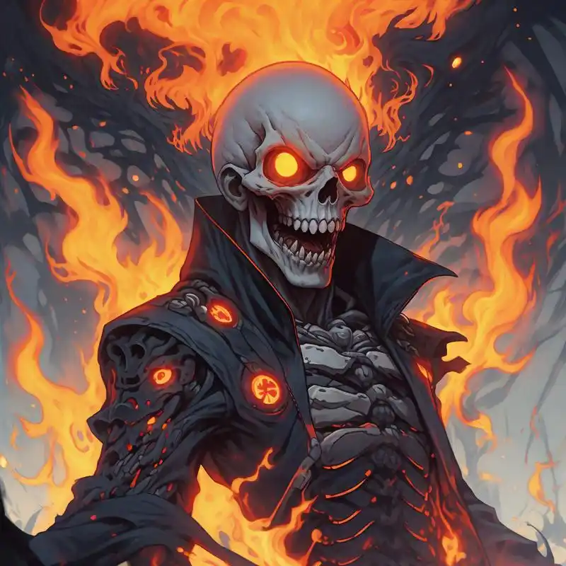 92恐怖霸气骷髅头像97