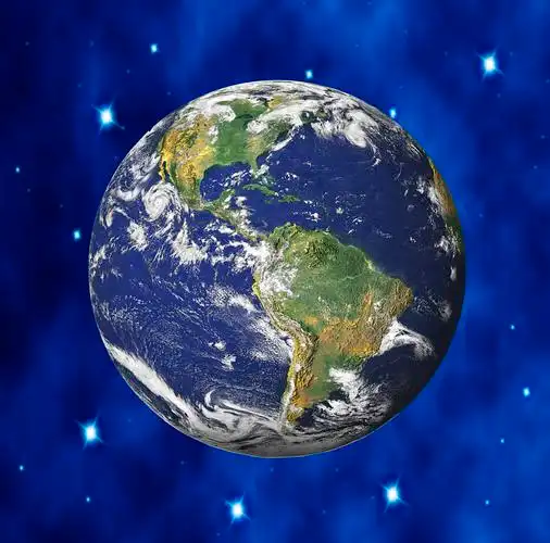 地球,俯视,风景,星星,地点_高清图片_全景视觉