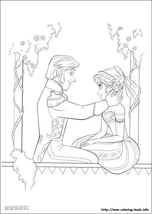 王子和公主简笔画图片