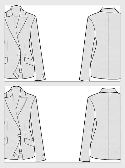 218女西装款式图图片342182动漫漫画女孩,日本风格的卡通人物.