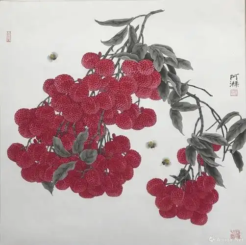 花鸟039_花鸟_郑阿湃作品展_郑阿湃在线作品_郑阿湃官方网站-雅昌艺术