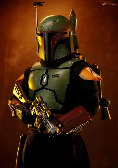 模型欣赏:hottoys 赏金猎人波巴·费特