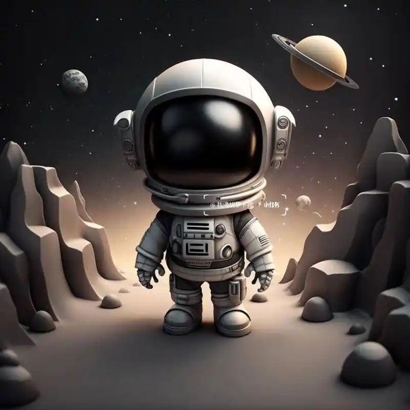 q版宇航员|我曾踏月归来 愿枕星河入梦