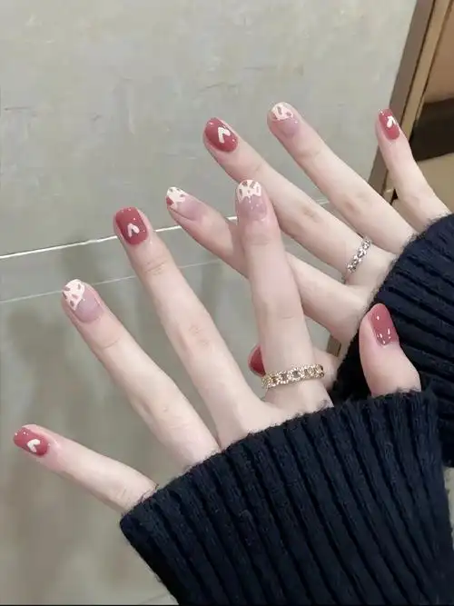 短指甲也可以这么美适合上班族的简约短甲推荐 干净温柔小短甲款式