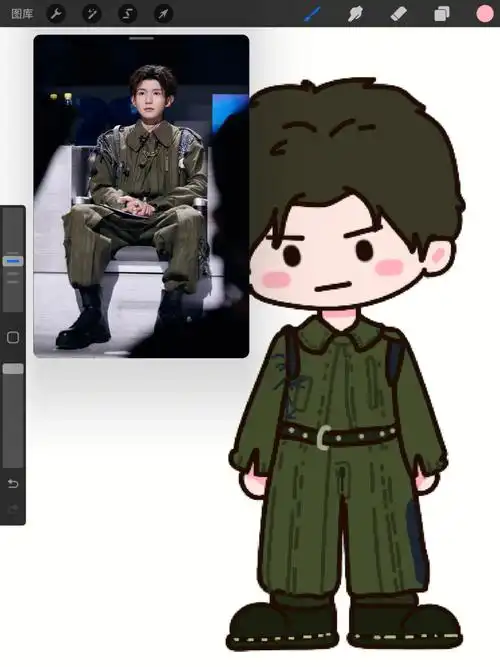 什么时候才能实现一户一源#画画的日常  #笔记灵感  #王源  #q版