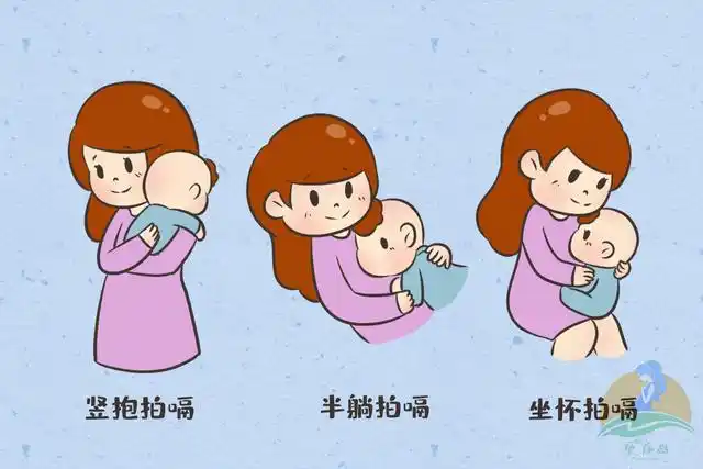 常用的拍嗝姿势