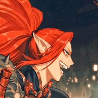 阴阳师自截头像,大江山鬼王. id:松之苍 宝宝宝