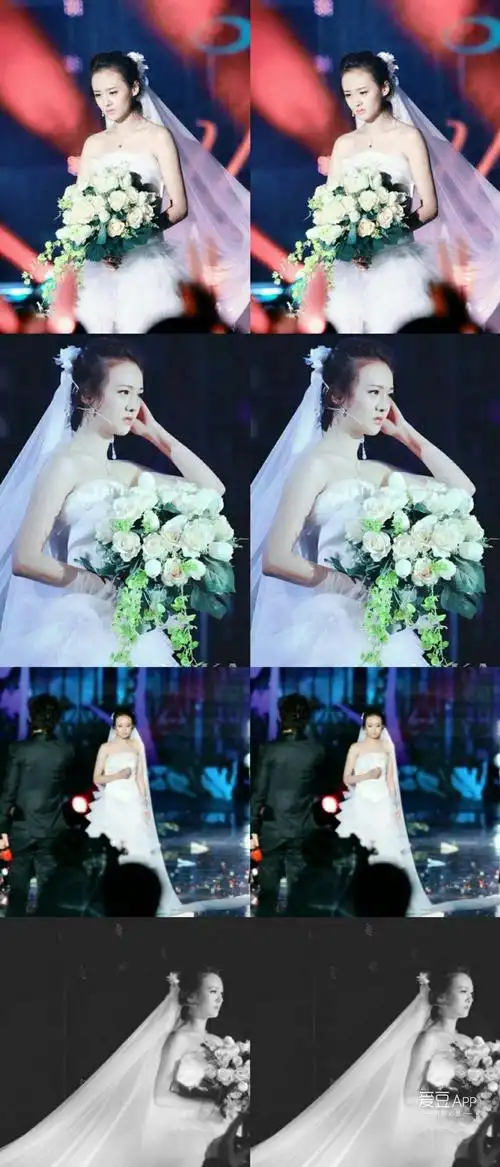 首秀的视频之后,今日持续分享由版版细心汇总的郑爽婚纱照整理特辑!