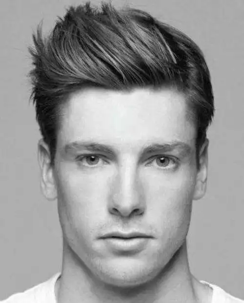 方脸适合什么发型男方脸的男生适合什么发型