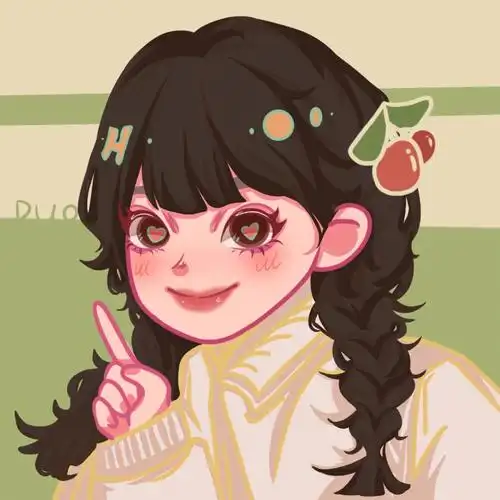 自学鸭风卡通手绘头像附过程图12100