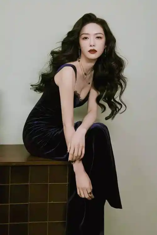 魅力女人蔡文静_身材_才华_长裙