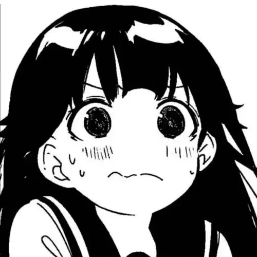 动漫头像黑白线稿头像