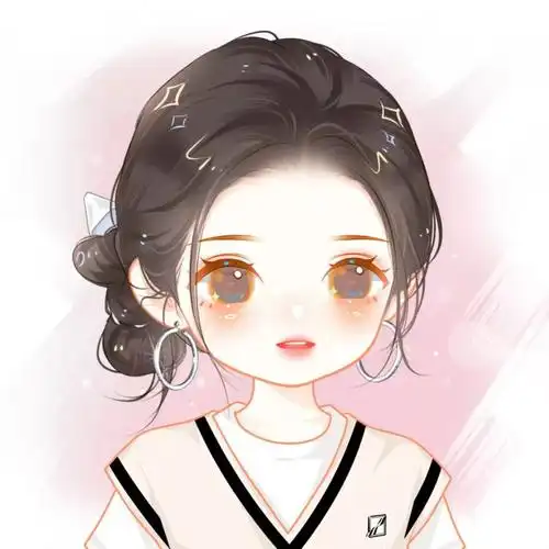 今日份手绘头像宝藏女孩迪丽热巴