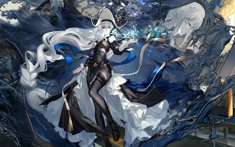 明日方舟幽灵鲨sp鲨鲨(长安花萼楼)祝大家一发入魂