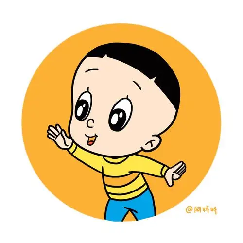 每天一张简笔画 |大头儿子(内含详细步骤) - 简书