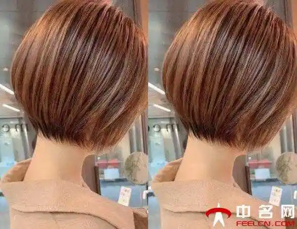 适合扁头女生的短发修饰头型蓬松更立体