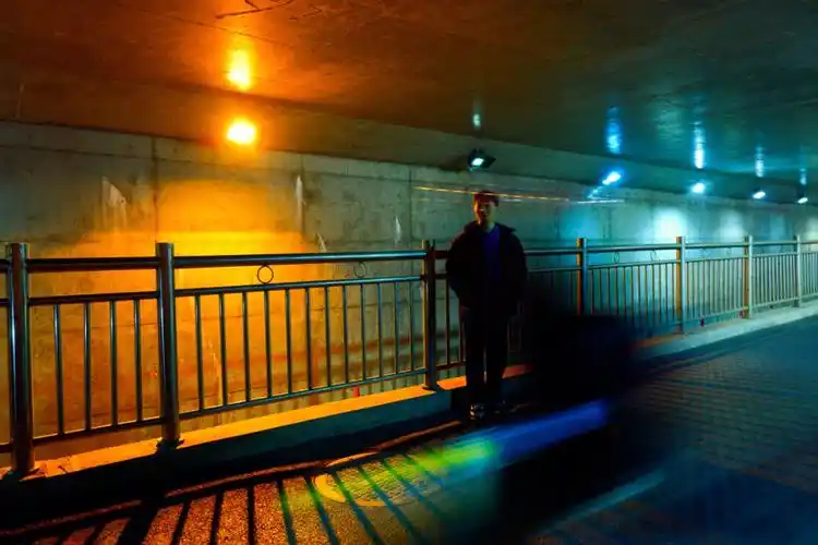 摄影王家卫风格写真