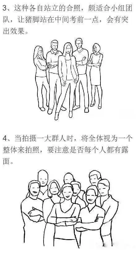 新技能get√,以后不要再傻站一排了,艾特你的小