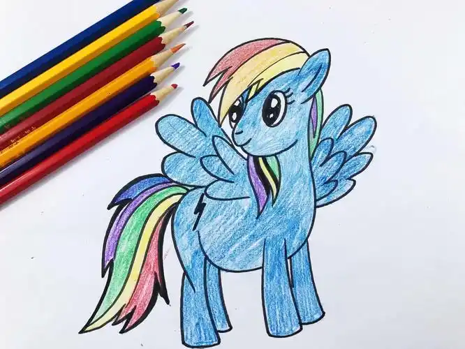 简笔画教程小马宝莉云宝