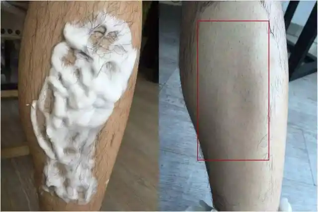 技术小哥献出一条腿 亲测几种最火的脱毛大法,拔汗毛和蜜蜡脱毛有区别