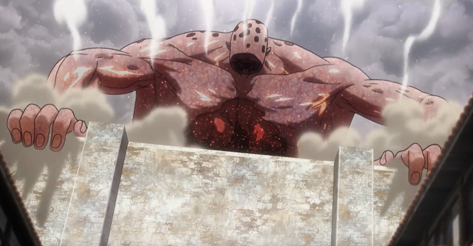 进击的巨人:最新身高图公开,艾伦始祖巨人身高竟然达到1000m?