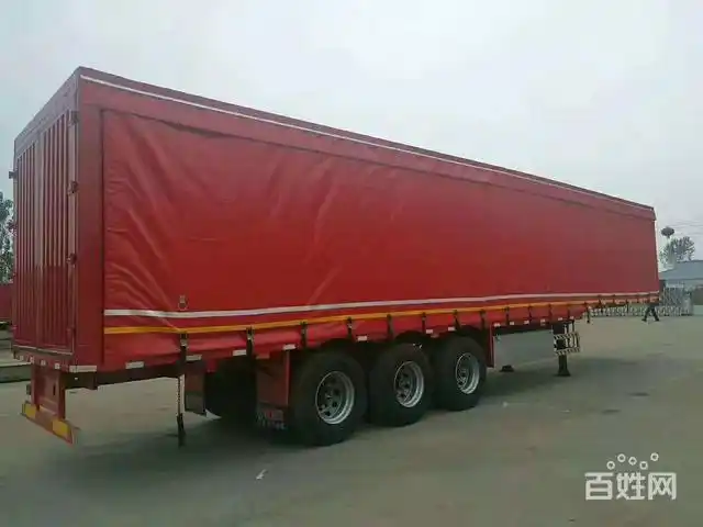 厂家直销11米—17.5米翼展半挂车 侧帘篷布车