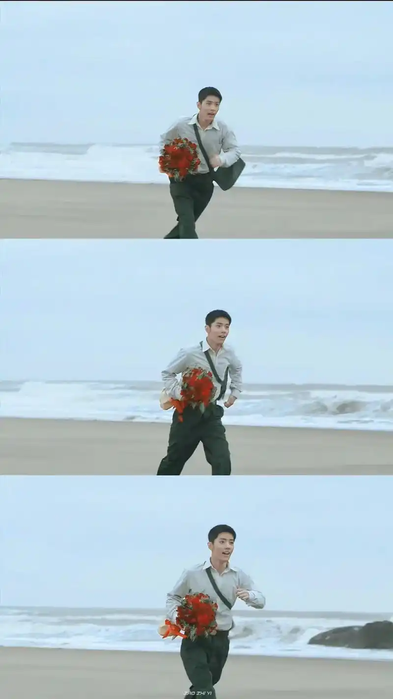 捧着鲜花和自己的青春和爱人做最后一次的告别