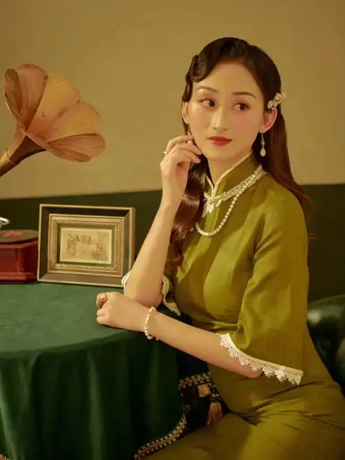 旗袍老上海的万种风情